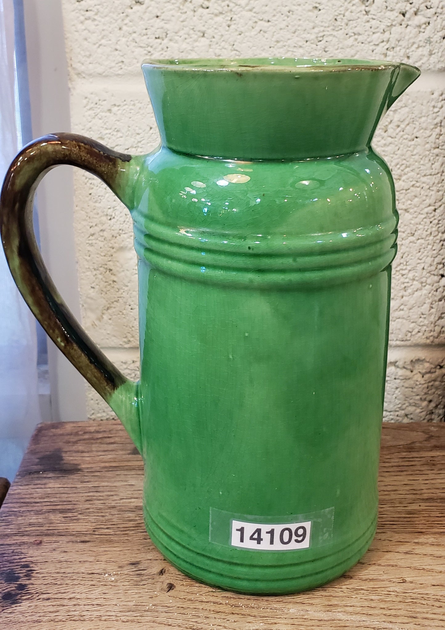 French Ceramic Pitcher