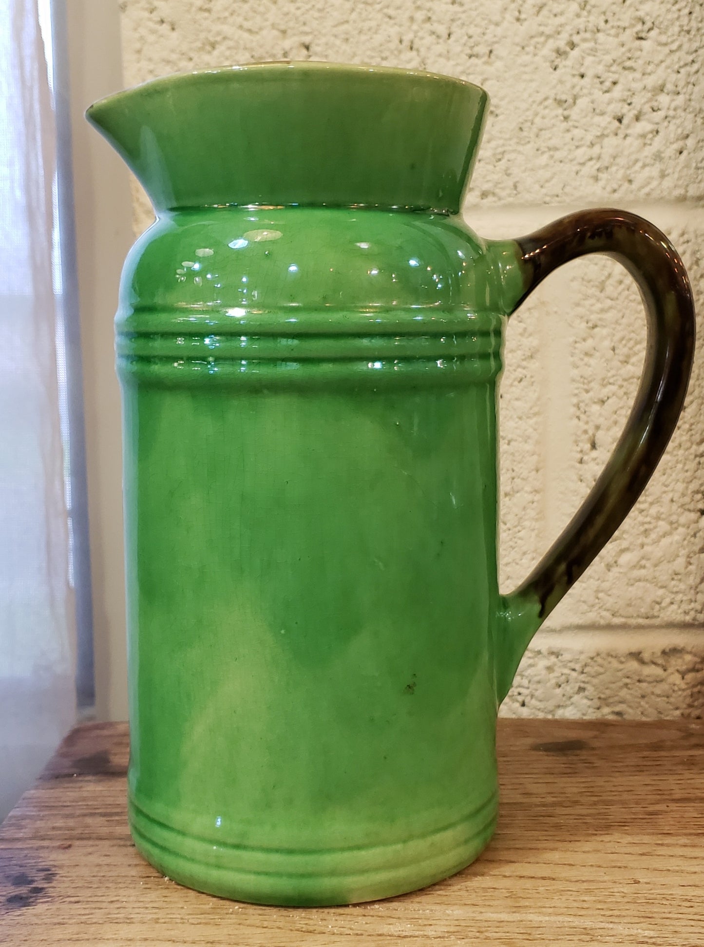 French Ceramic Pitcher