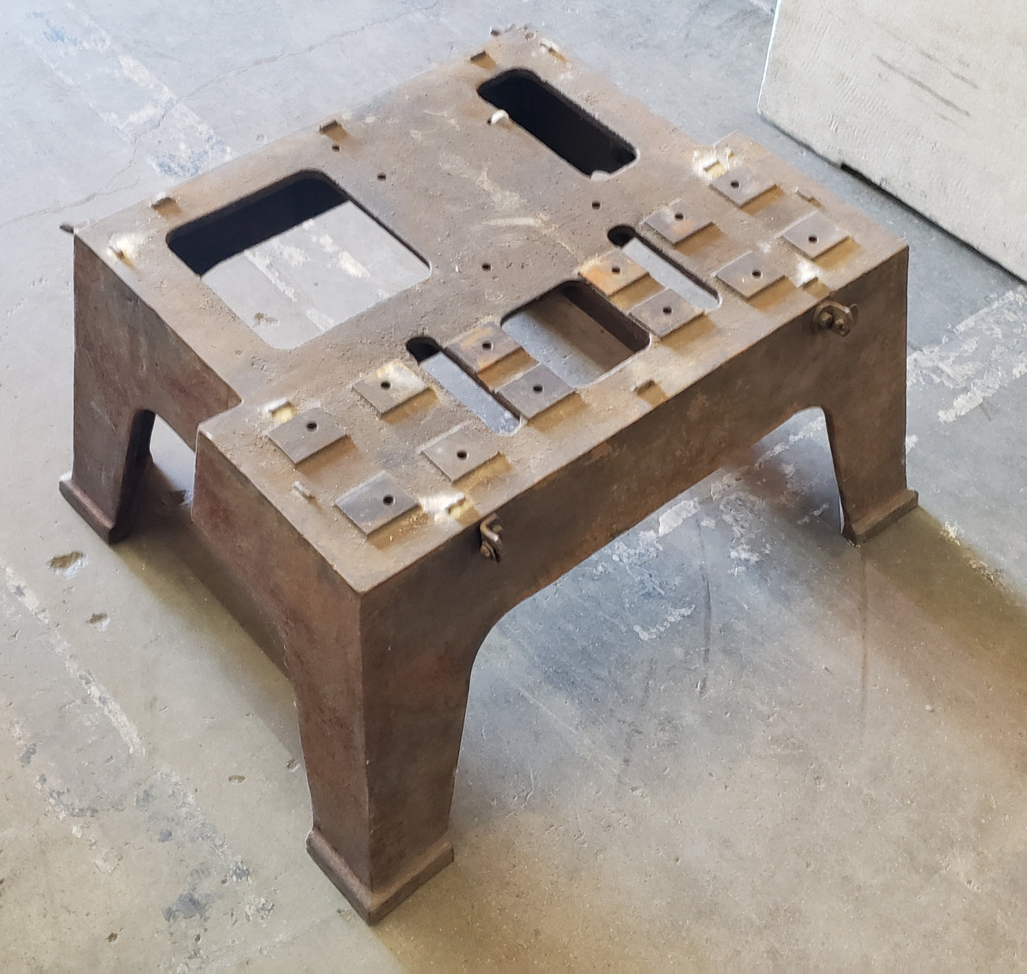Industrial Iron Coffee Table Base