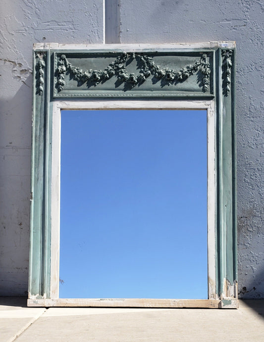 French Rectangle Trumeau Mirror