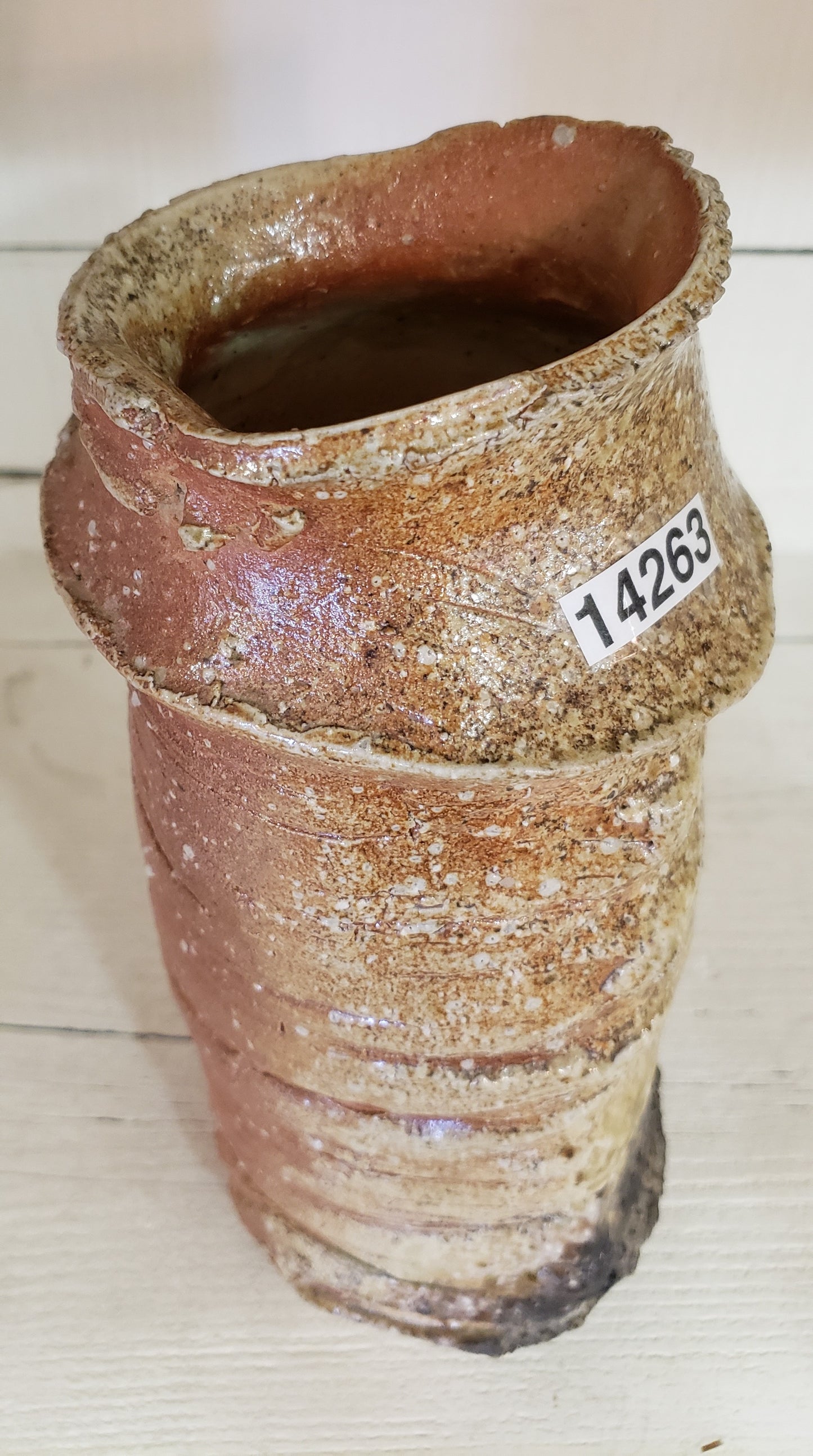 Hand-thrown Clay Vase