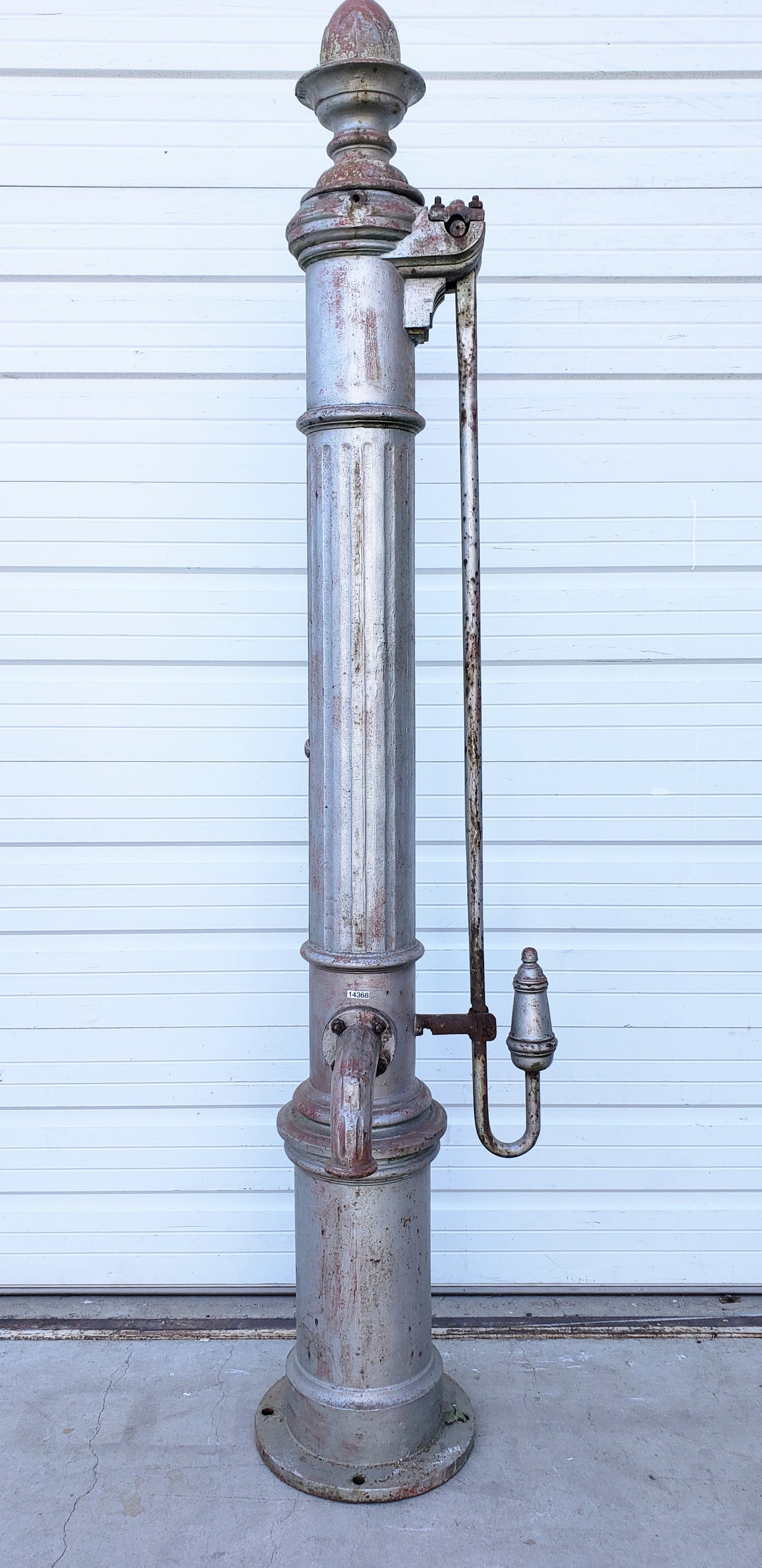 Salvaged Iron Village Water Pump