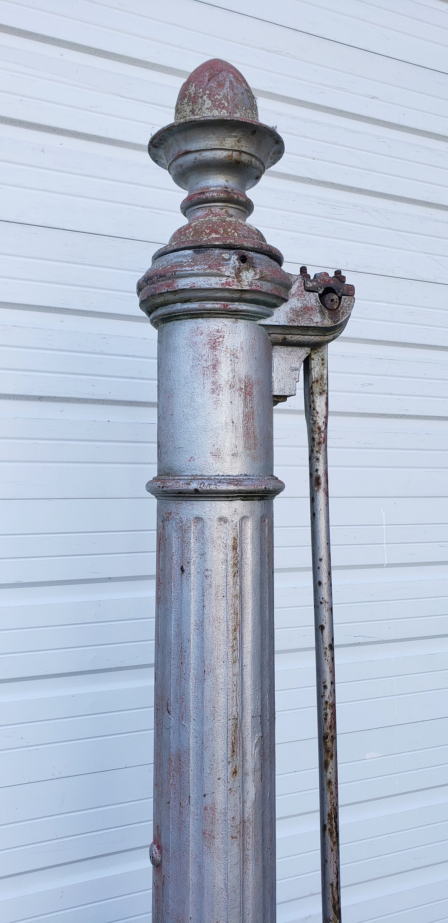 Salvaged Iron Village Water Pump