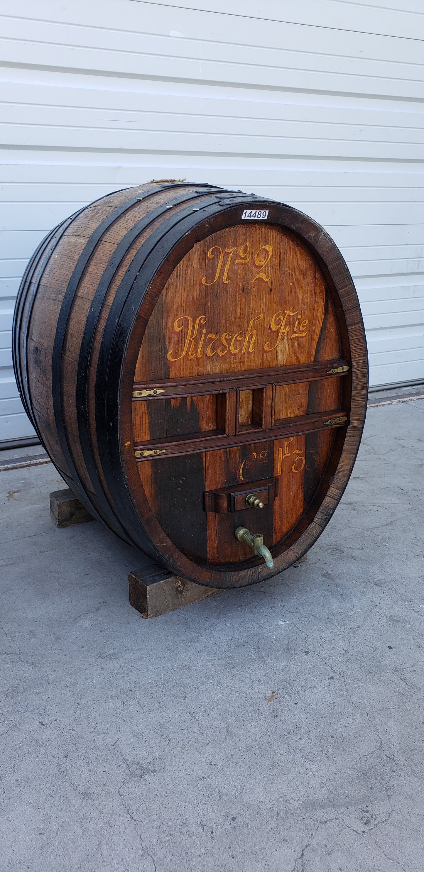 "No. 2 Kirsch Fie" Cognac Barrel