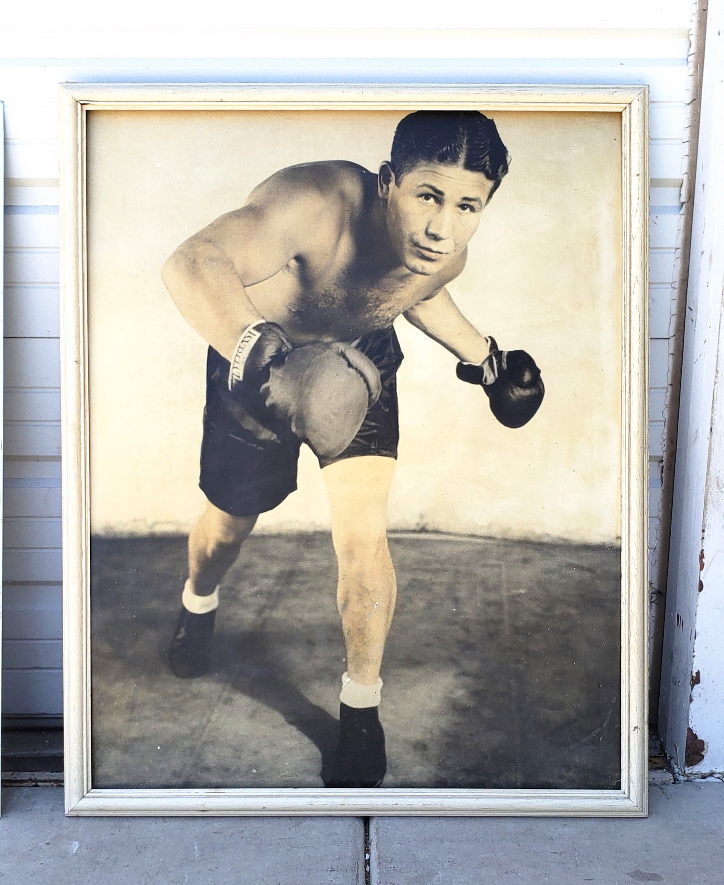 Boxing Framed Lobby Card Poster (Sport)