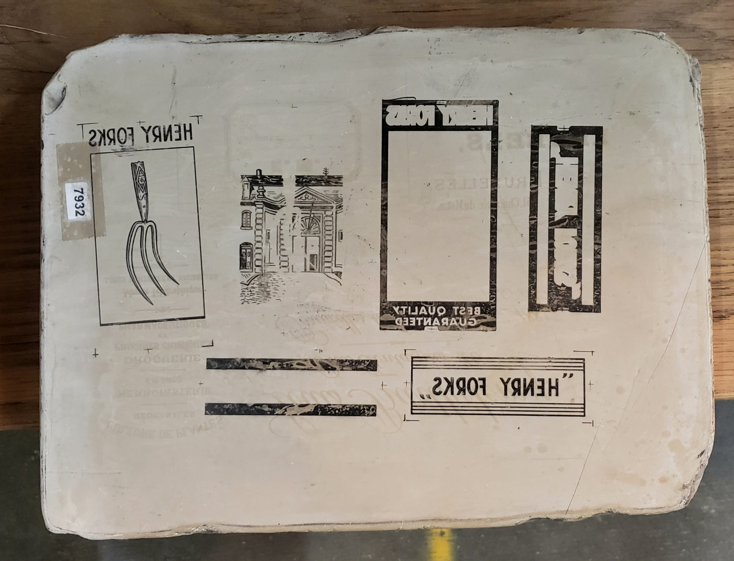 Litho Stone "Henry Forks"