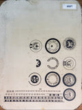 Litho Stone "Cotton Thread Spool Labels"