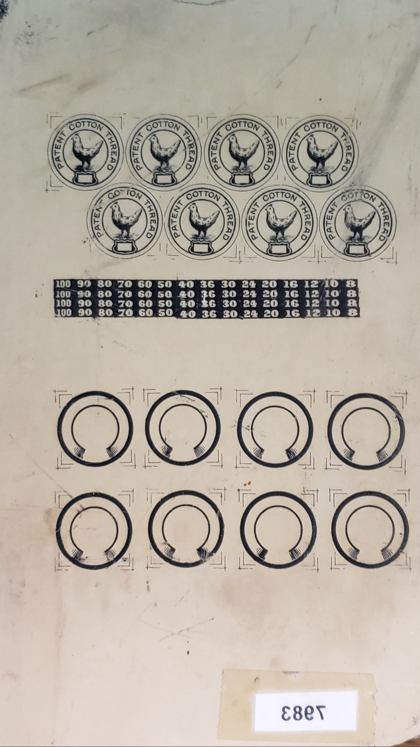 Litho Stone "Patent Cotton Thread"