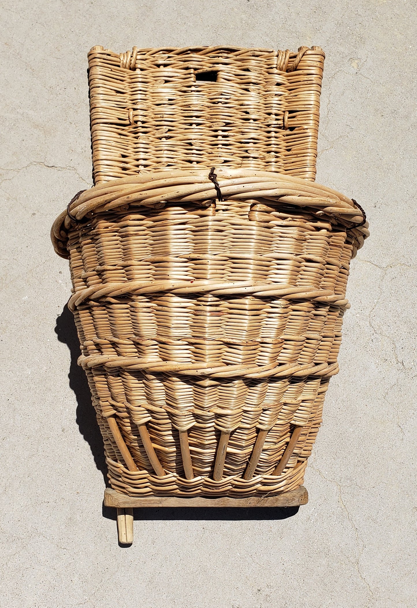 Wicker Gathering Basket