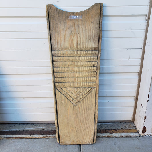 Antique Wooden Wash Board (Decor)