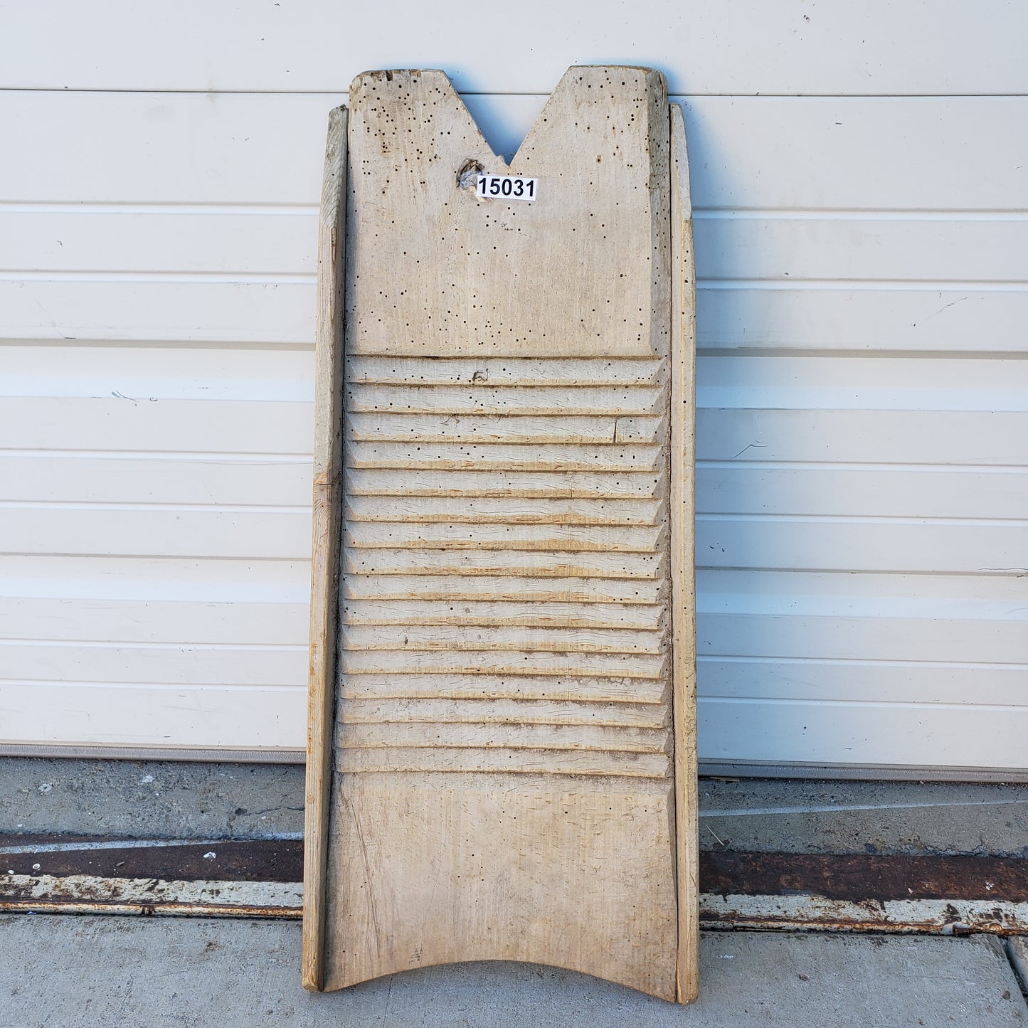 Antique Wooden Wash Board