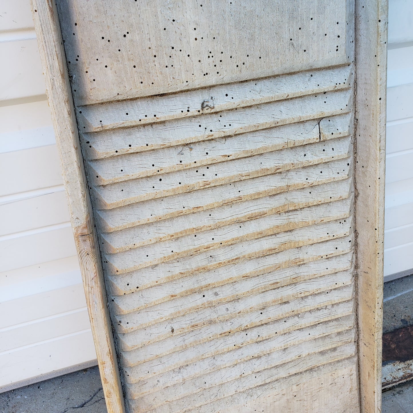 Antique Wooden Wash Board