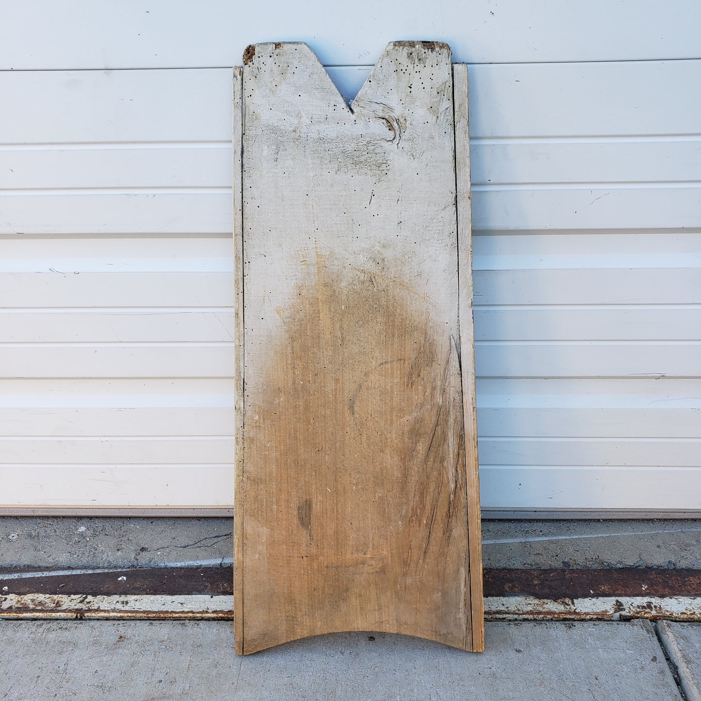 Antique Wooden Wash Board