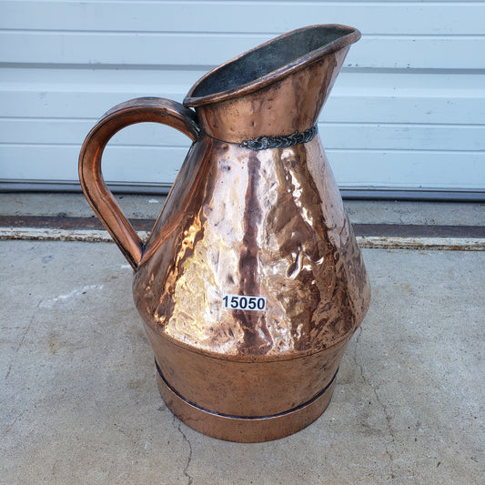 Antique French Copper Pitcher