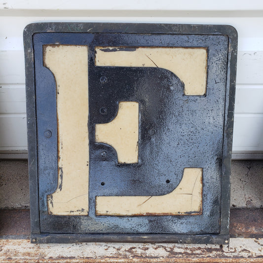 French Train Station Illuminated Letter Sign