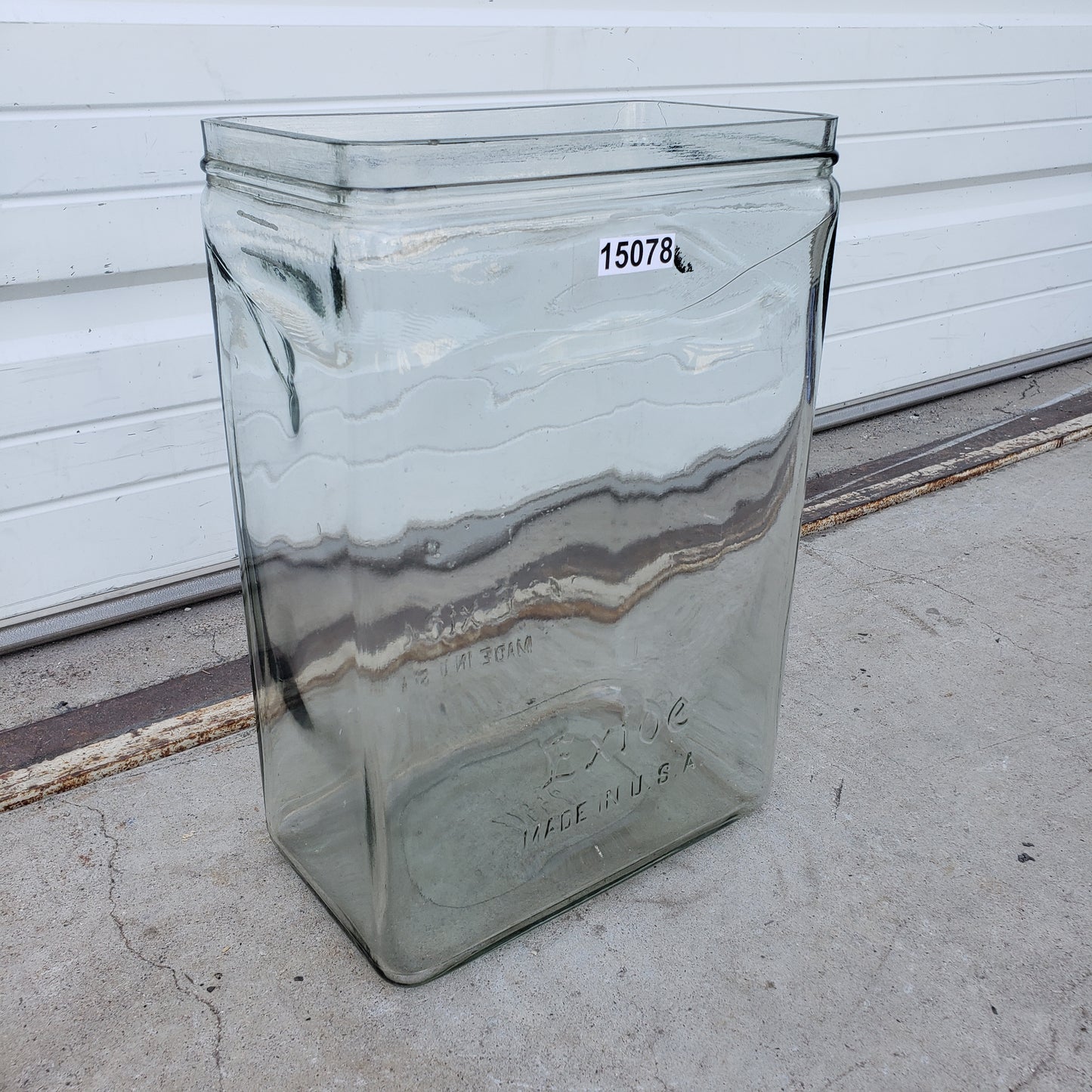 Exide Glass Battery Jar