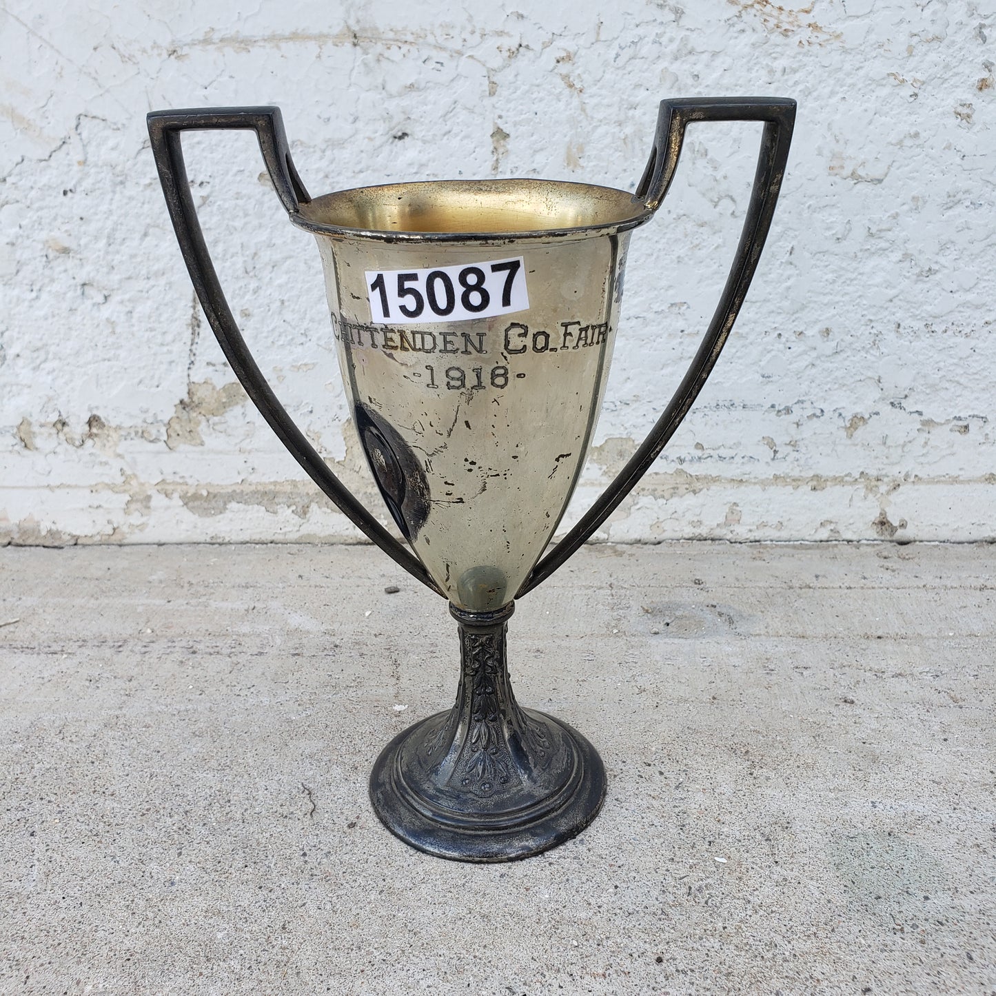 Chittenden Co fair 1918 Trophy