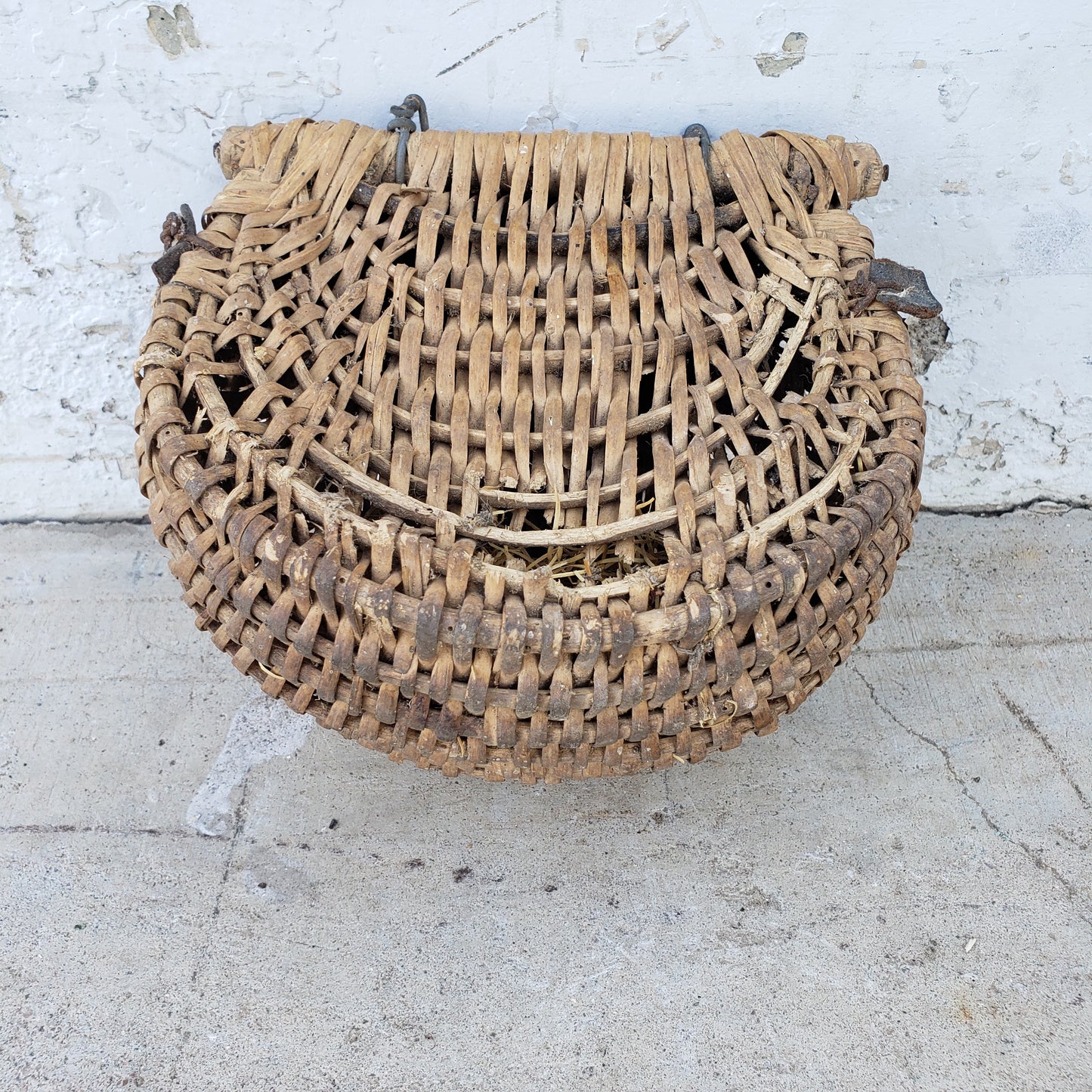 Small Wicker Fishing Creel Basket
