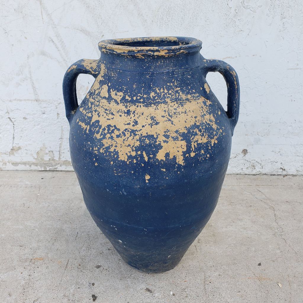 Burgundian Blue Pot