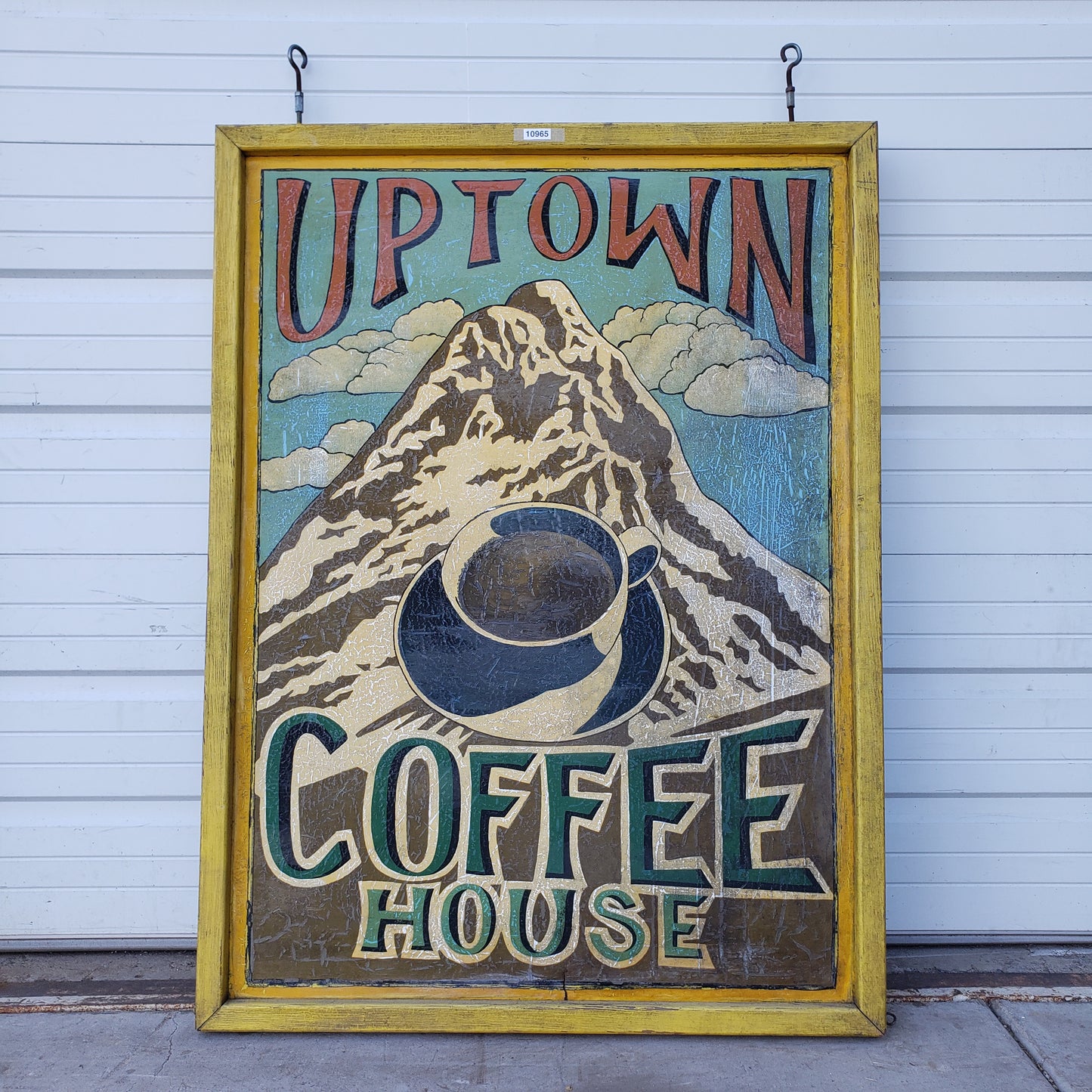 Uptown Coffee House Double Sided Sign