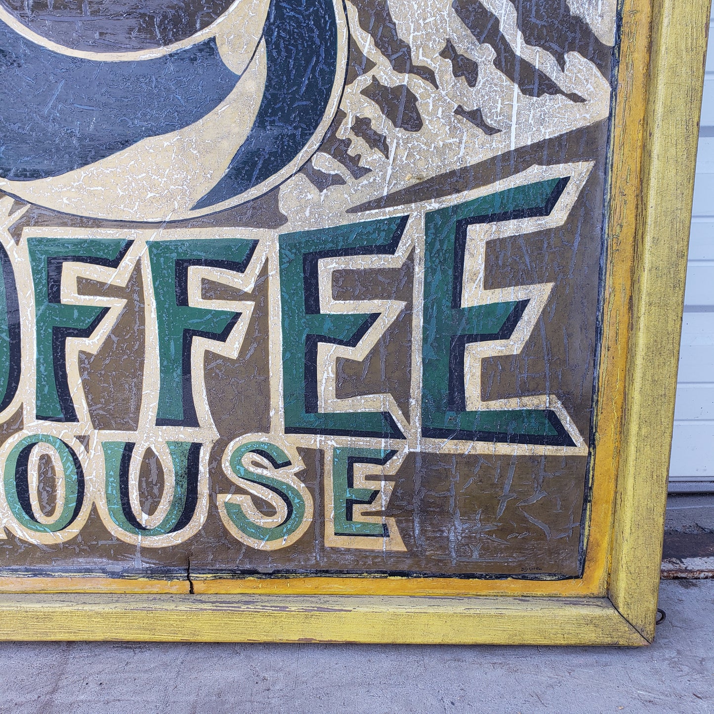 Uptown Coffee House Double Sided Sign