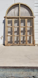 Spindled Gate with Half-Round Top
