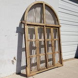 Spindled Gate with Half-Round Top