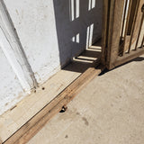 Spindled Gate with Half-Round Top