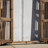 Spindled Gate with Half-Round Top