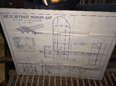 Schematic "Ideal" Bleriot Monoplane" Paper