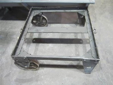Industrial Square Base with 2 Wheels