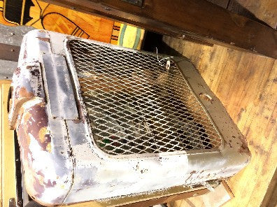 Industrial Salvaged Tractor Grill