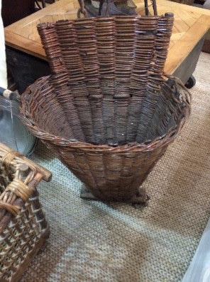 Wicker Gathering Basket