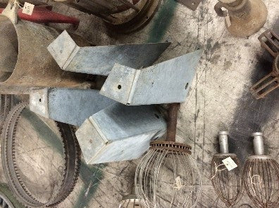 Set of 4 Industrial Metal Legs