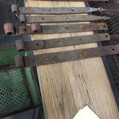Iron door accent