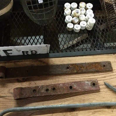 Iron door accent