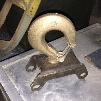 Hook, brass color