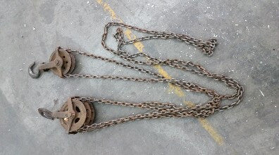 Double Pulley with chain