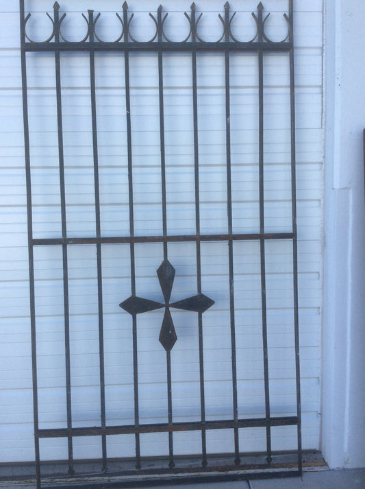 Iron Fence Panel from a French Church (Gate)