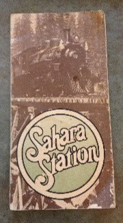 Vintage Sahara Train Station Menu