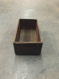 Wood Crate with Dovetailed Sides