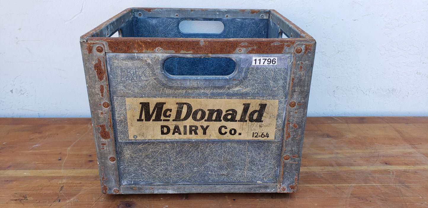 McDonalds Dairy Crate
