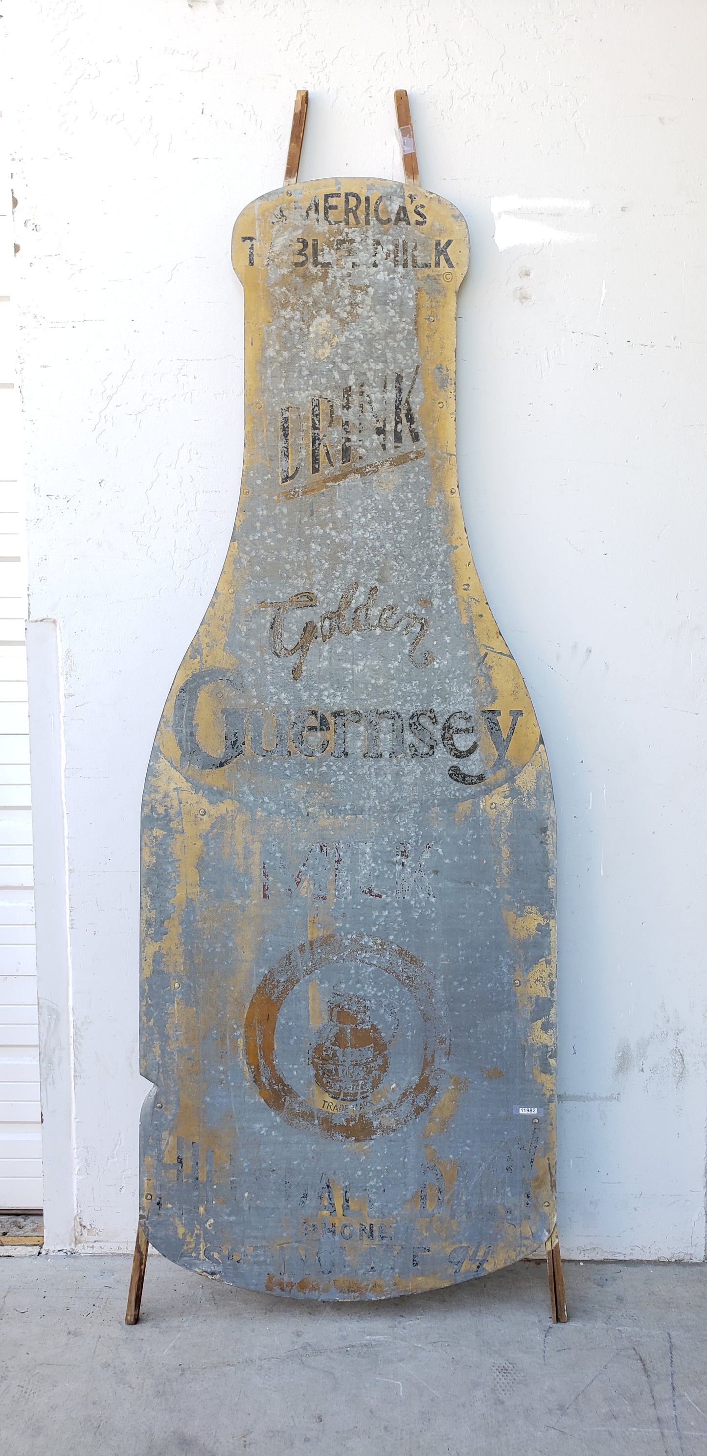 Old Guernsey Metal Sign