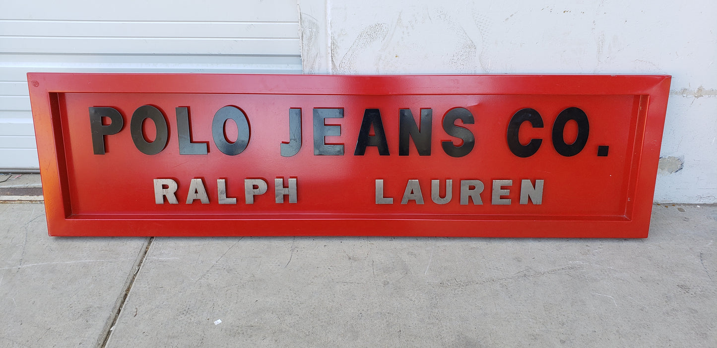 Polo Jeans Sign