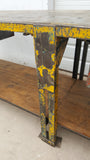 3 Drawer Iron Island Work Table