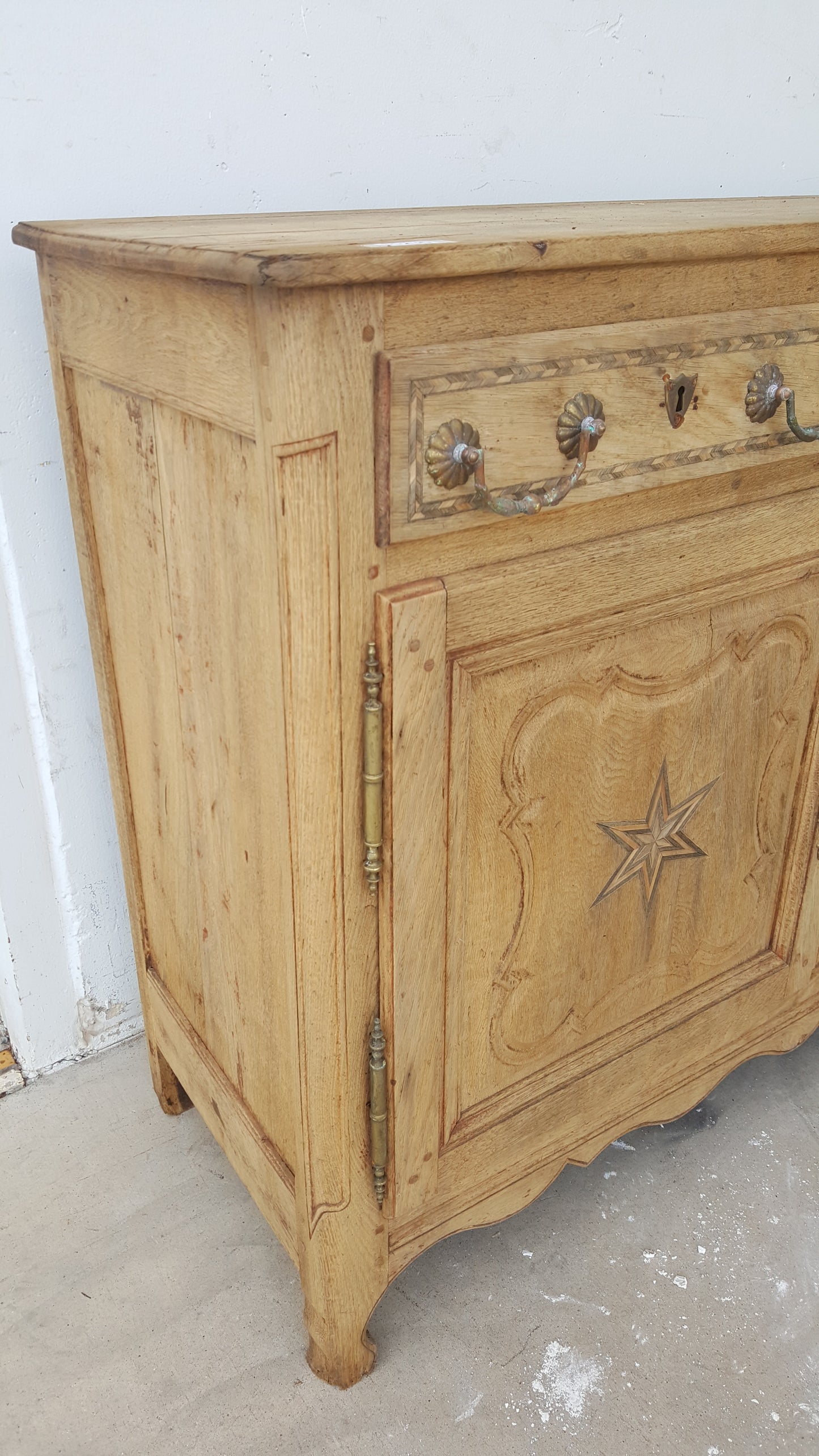 Bleached French Sideboard