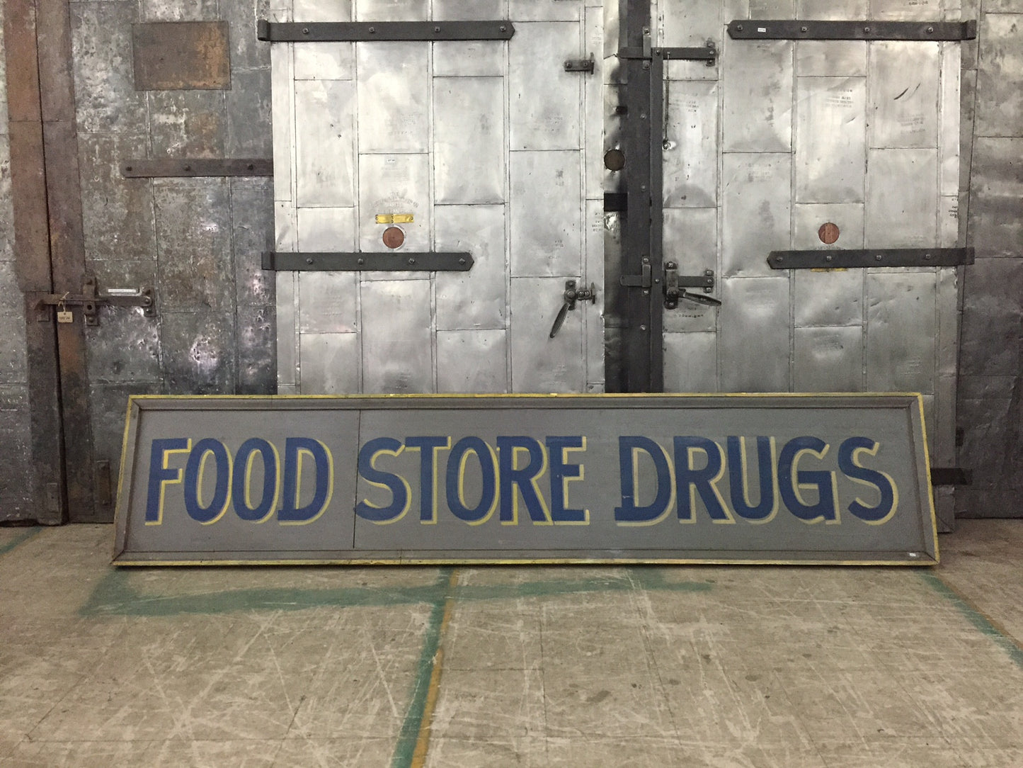 Food Store Drugs Sign