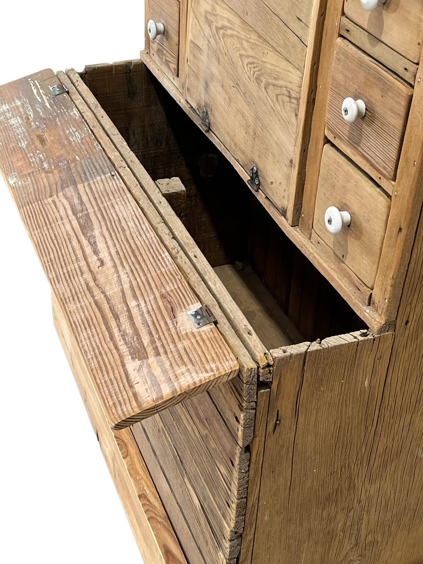 Country Antique Baker’s Cabinet