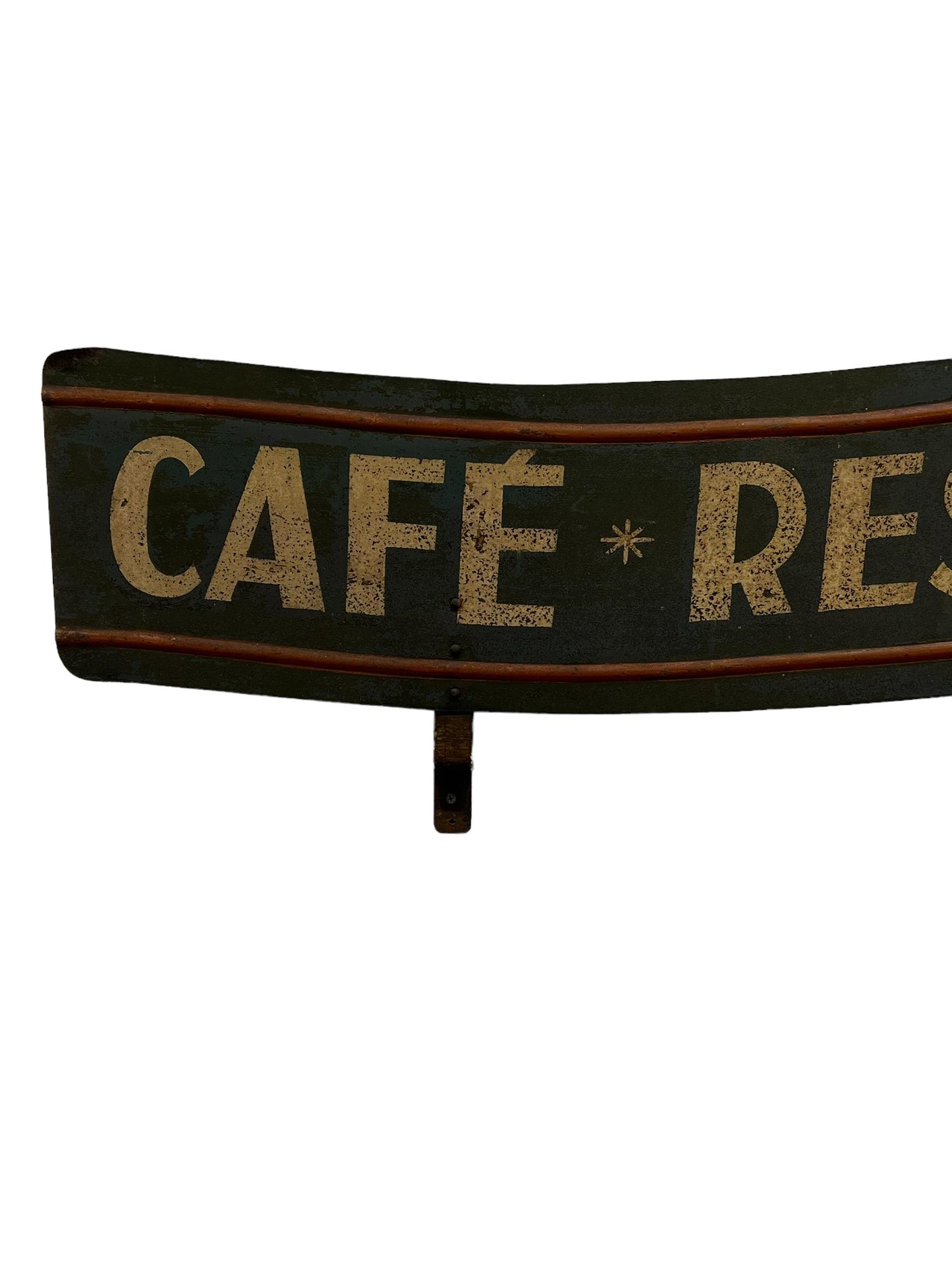 French Metal Cafe / Restaurant Sign
