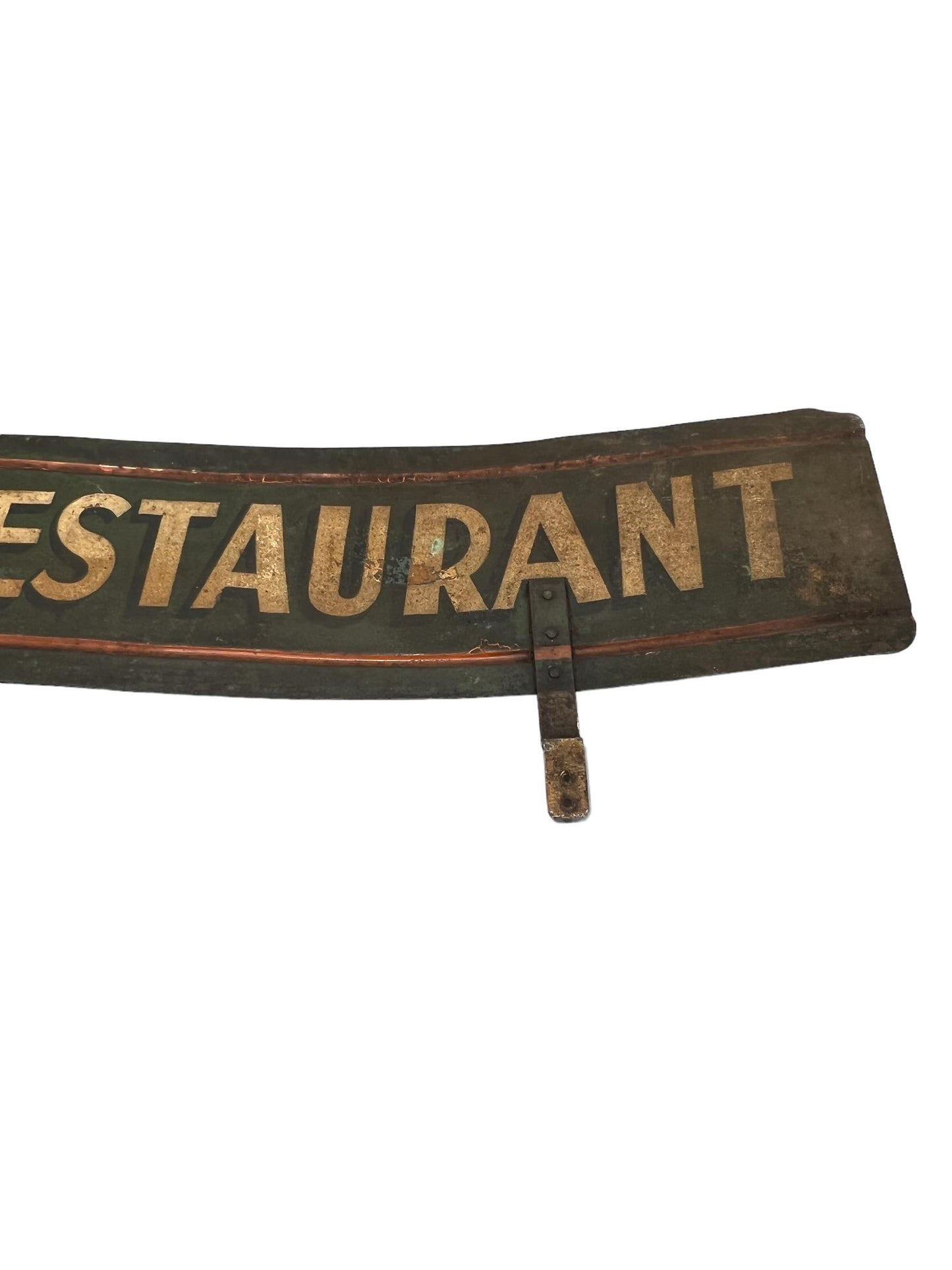 French Metal Cafe / Restaurant Sign